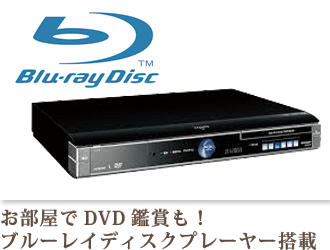 Blu-ray Discプレーヤー付き